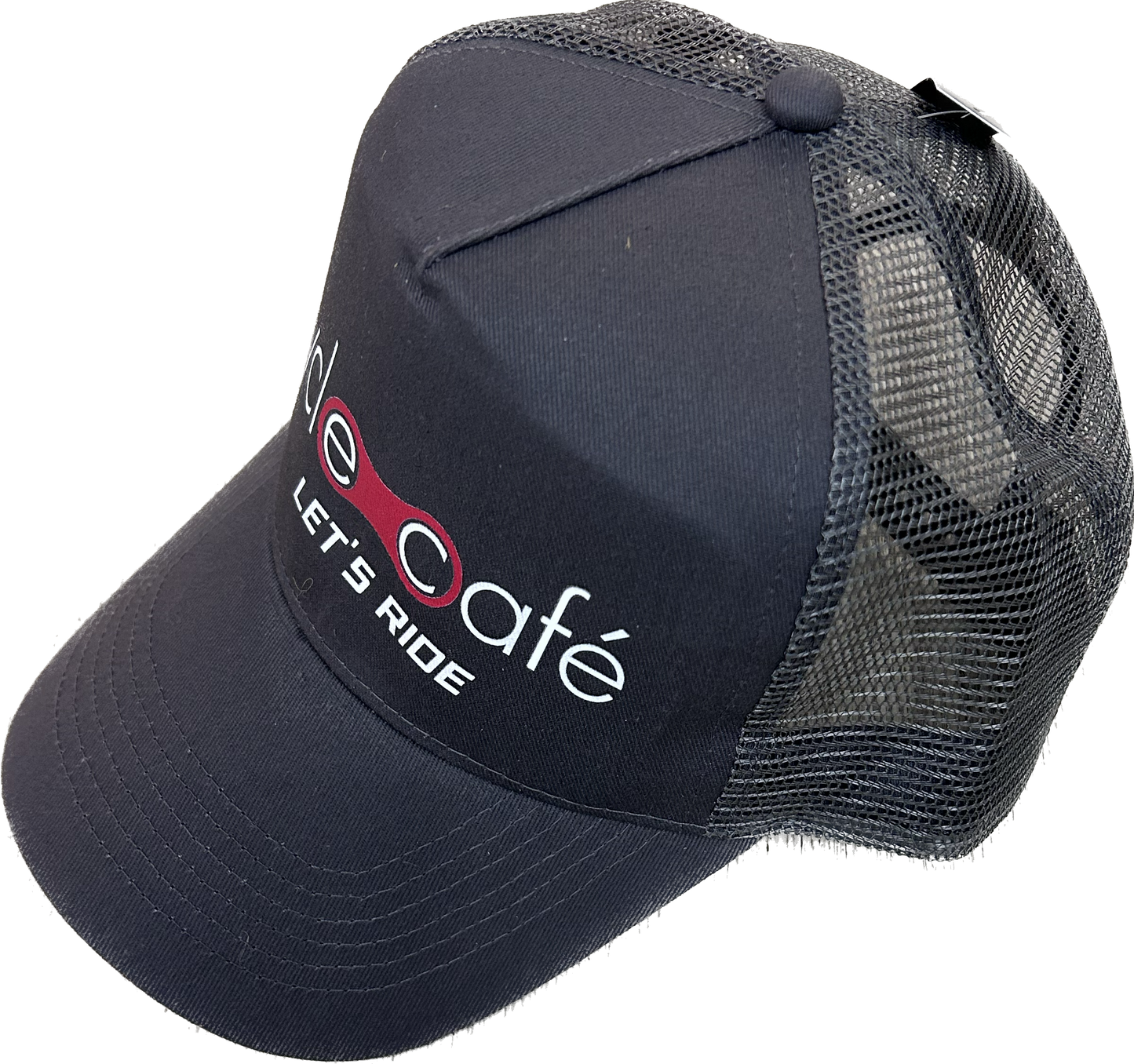 Cappellino Cycle Café tg. unica - RIDE BIKE BE HAPPY - LET’S RIDE